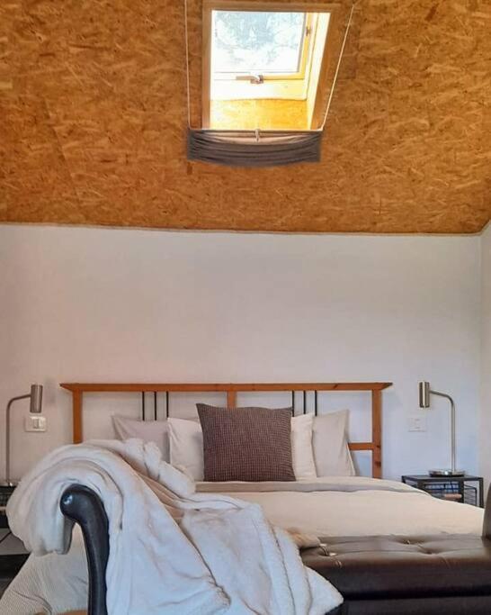 Casa Aguar: Acogedora Casa De Invitados En El Bosque Barrial Luaran gambar